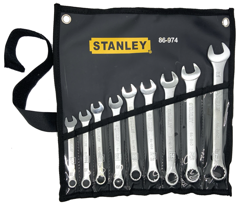9pcs COMBINATION WRENCH SET - STANLEY (9786974)