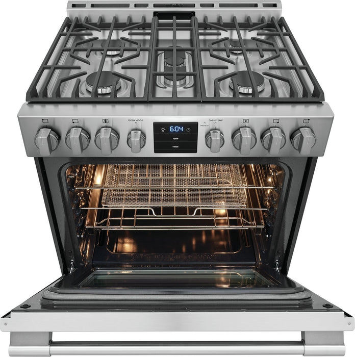 30'' Front Control Gas Range with Air Fry - frigidaire Professional (PCFG3078AF)