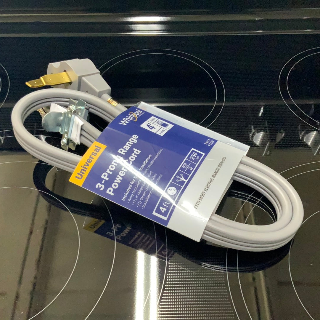 3Prong Range Power Cord Whirlpool (PT220) — Home Store