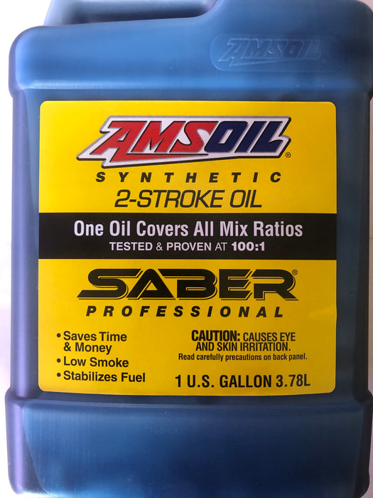 1 GAL. SABER® Professional Synthetic 2-Stroke Oil - AMSOIL (ATP1G)