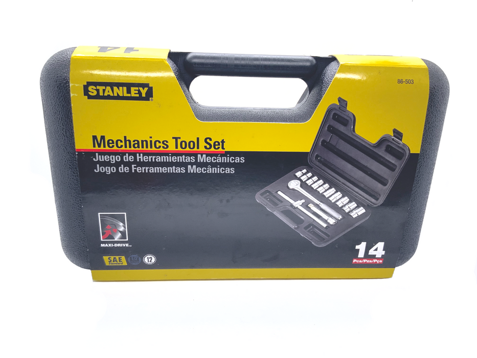 14PCS MECHANICS TOOL SET / SAE - STANLEY (9786503)