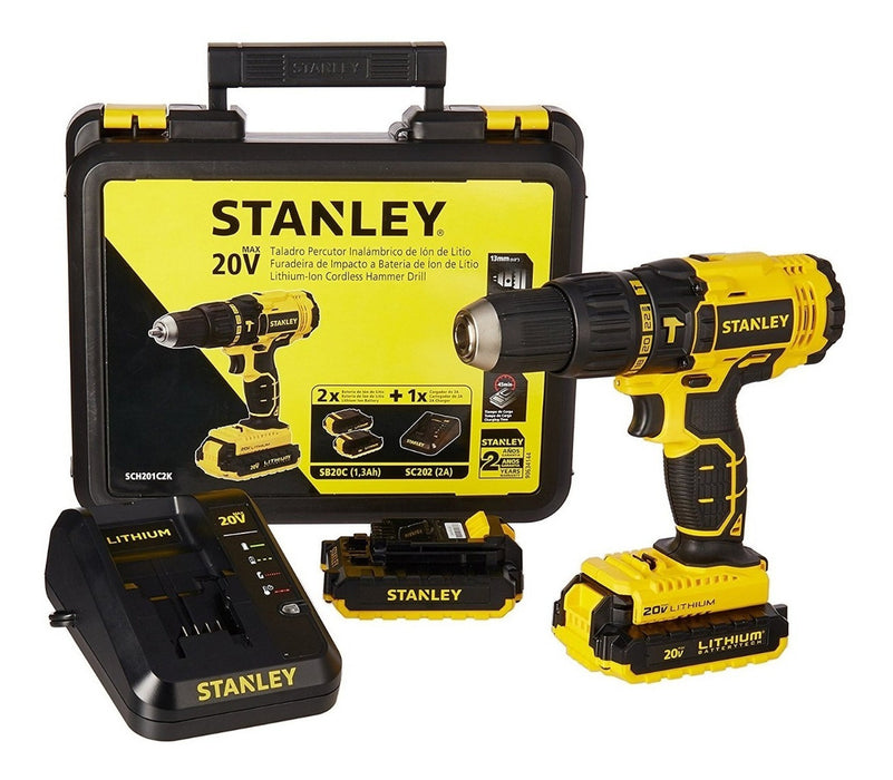 Taladro martillo (Hammer Drill) inalámbrico de 20V - STANLEY