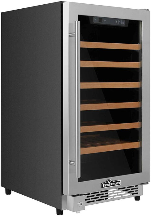 40-BOTTLE PROFESSIONAL SINGLE ZONE WINE COOLER THOR(HWC2405U)