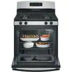 30" GAS RANGE FREE STANDING GENERAL ELECTRIC (JGBS60REKSS)