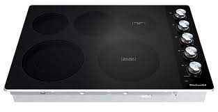 30" Electric Cooktop With 5 Radiant Elements KITCHEN AID (KCES550HSS)